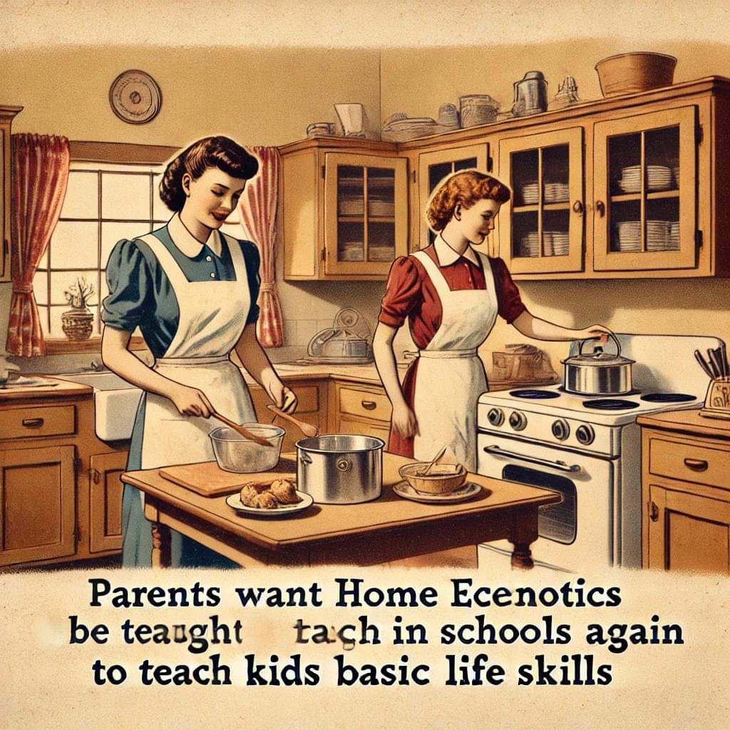 Parents Want Home Economics To Be Taught In Schools Again To Teach Kids